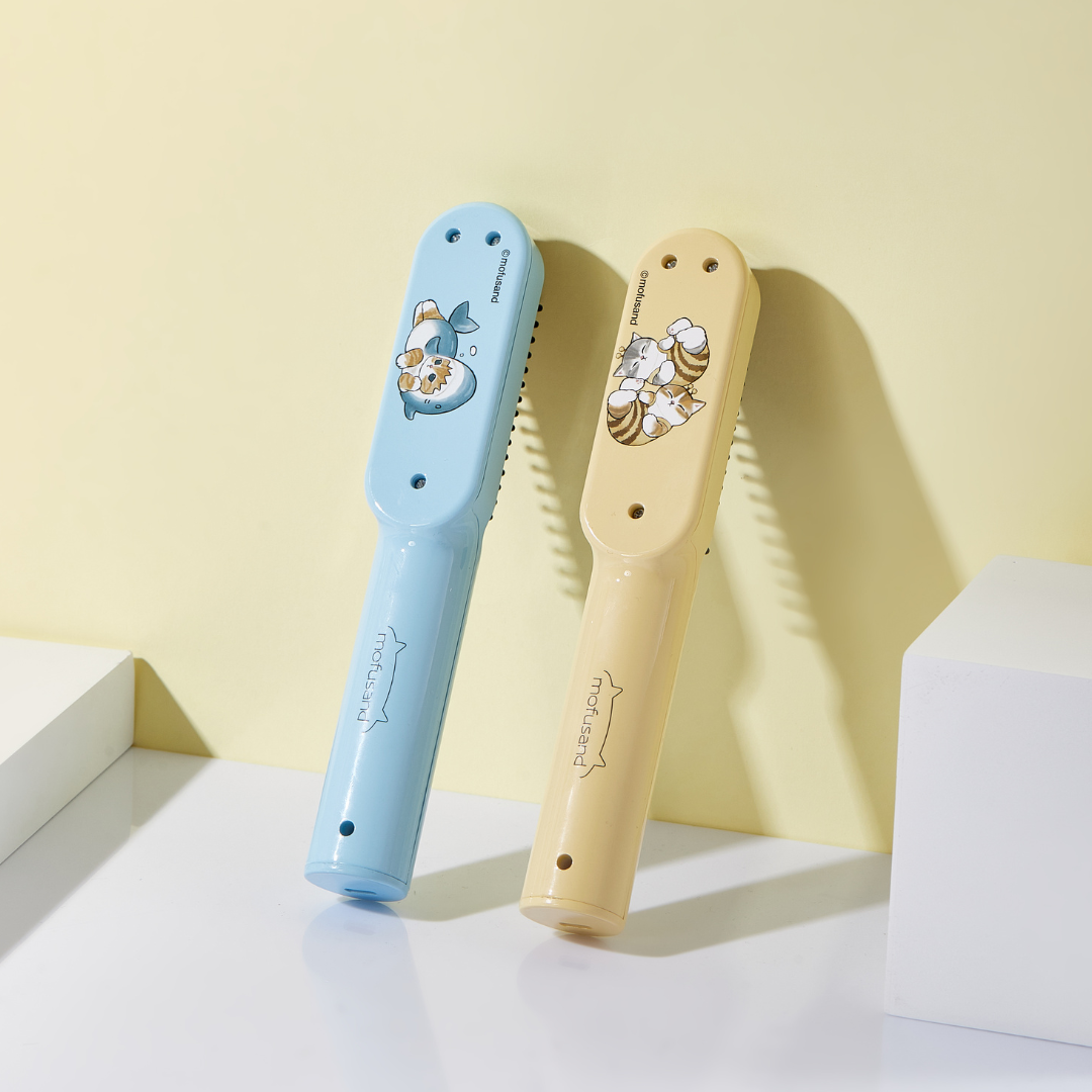 Cattale - Mofusand Cordless Thermal Styling Comb (Shark Cat)