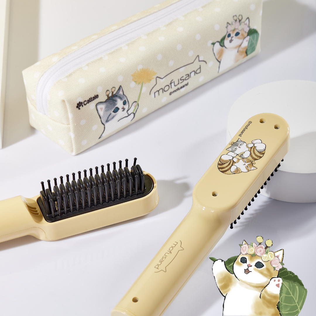 Cattale - Mofusand Cordless Thermal Styling Comb (Bee Cat)
