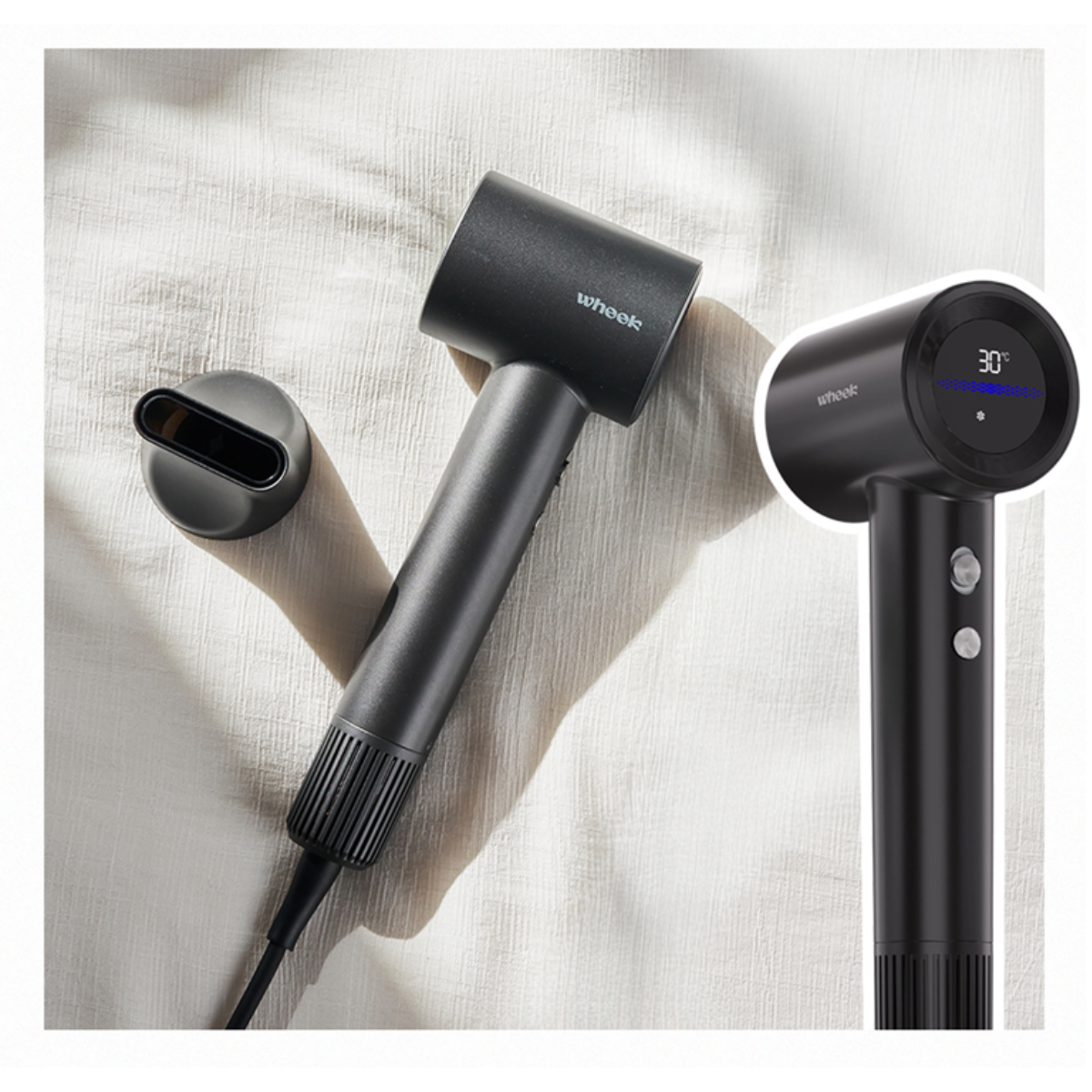 Wheek-WK11-數顯BLDC負離子護髮高速風筒