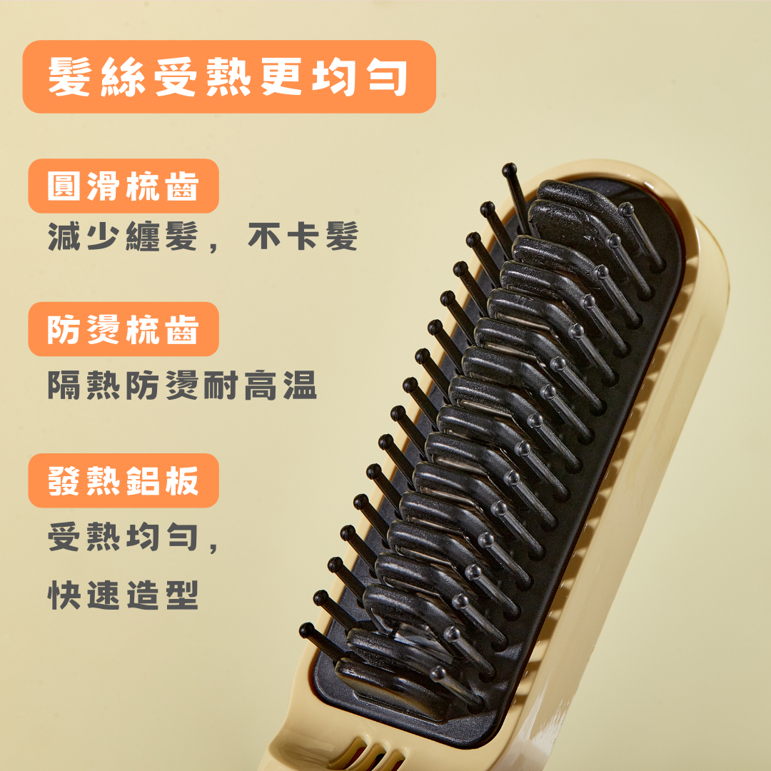 Cattale - Mofusand Cordless Thermal Styling Comb (Bee Cat)