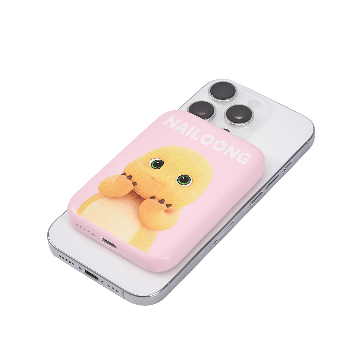 Nailoong - 2 in 1 Magnetic + PD3.0 5000mAh External Charger - Sweetheart