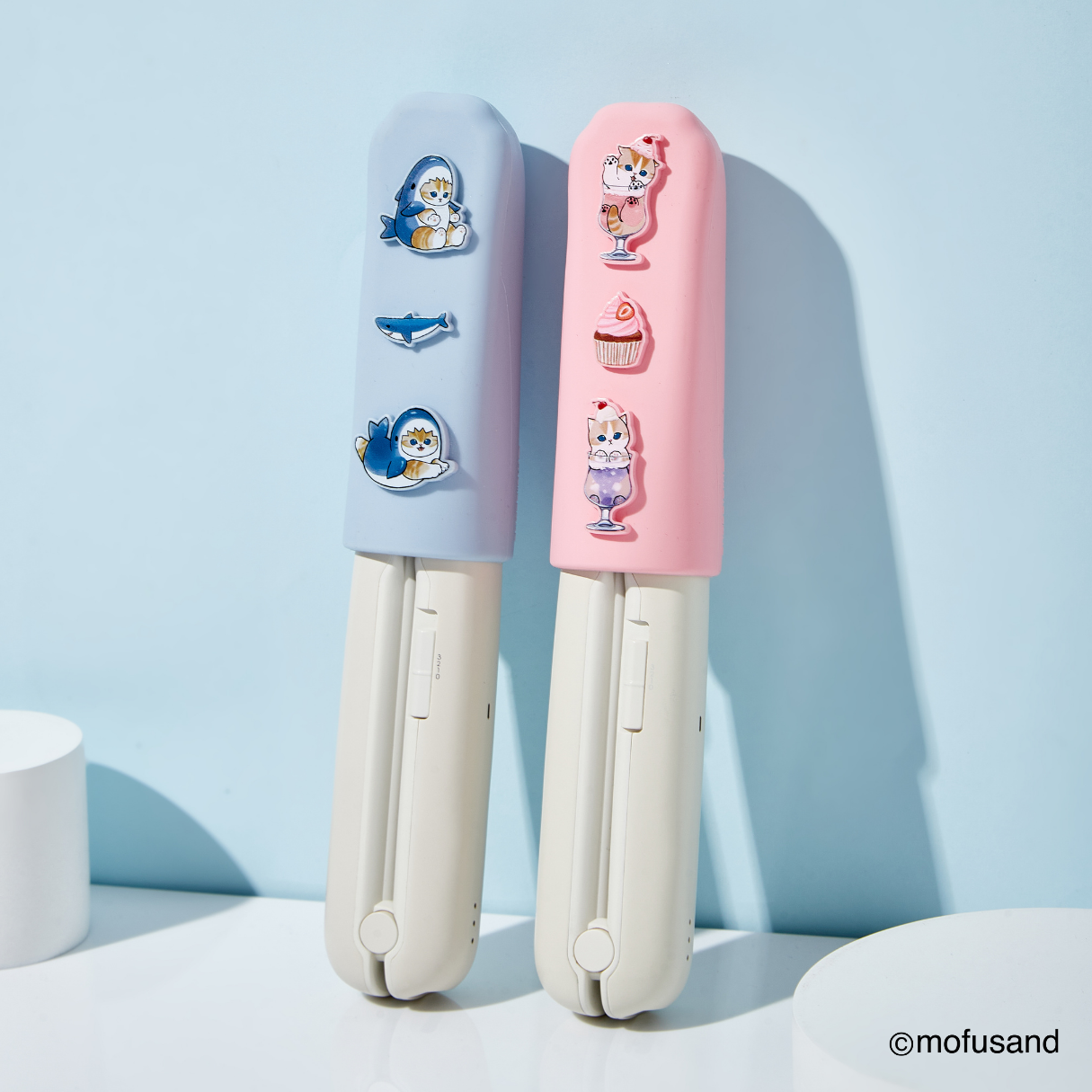 Mofusand Cordless Mini Hair Straightener