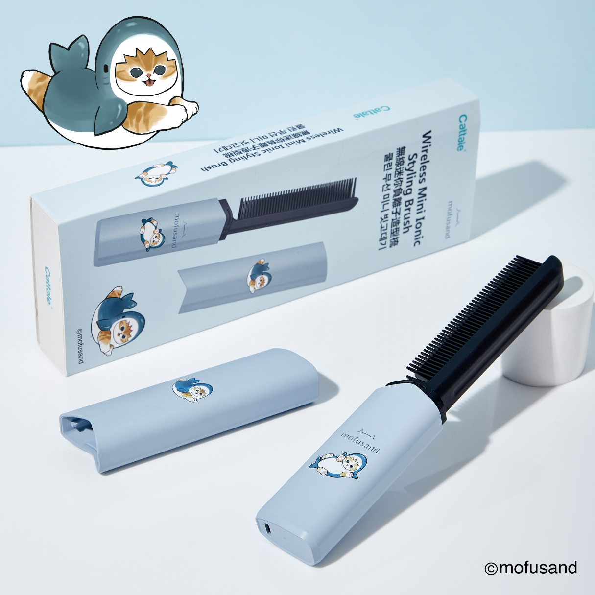 Coolean - CL604 - Korean Wireless Mini Ultra-thin Straightening Brush