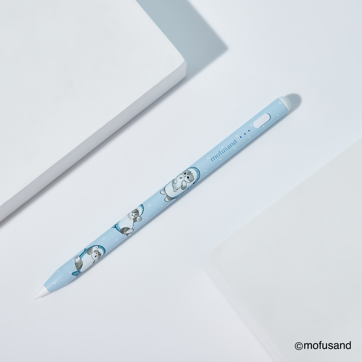 Cattale - mofusand 磁吸主動式觸控筆 (iPad 專用) - 甜品貓貓