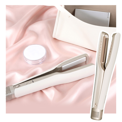 Wheek–WK31-NanoSilk奈米絲柔二合一負離子吹風直髮器-Ivory
