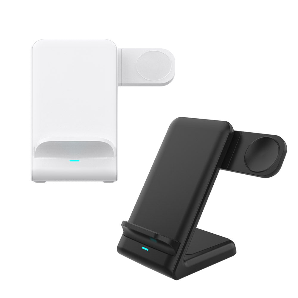 Coolean - SMODO-214 - 15W 3-in-1 Foldable Multi-Function Fast Wireless Charger