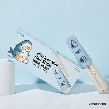 Mofusand Cordless Mini Hair Straightener