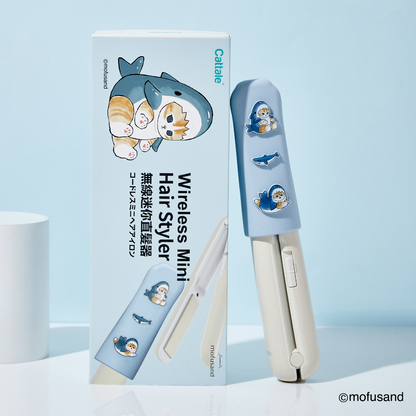 Mofusand Cordless Mini Hair Straightener