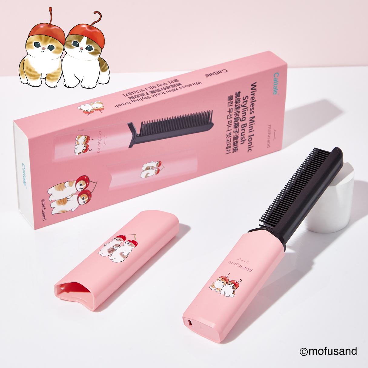 Coolean - CL604 - Korean Wireless Mini Ultra-thin Straightening Brush