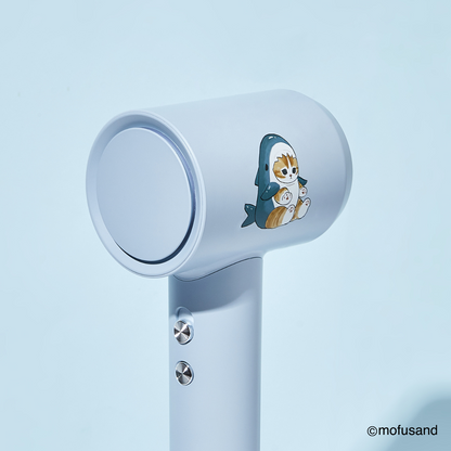 Cattale - mofusand 負離子護髮高速風筒 - 鯊魚貓貓
