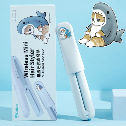 Mofusand Cordless Mini Hair Straightener