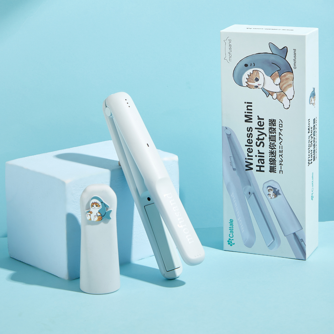 Mofusand Cordless Mini Hair Straightener
