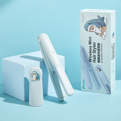 Mofusand Cordless Mini Hair Straightener