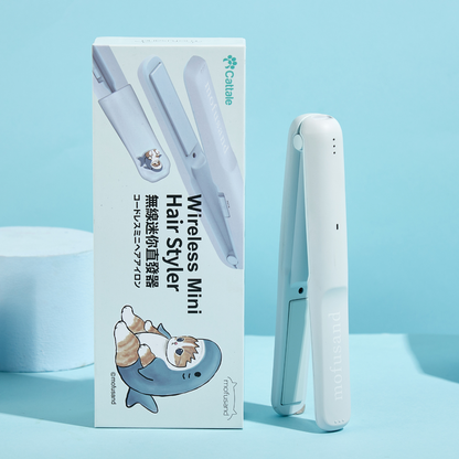Mofusand Cordless Mini Hair Straightener