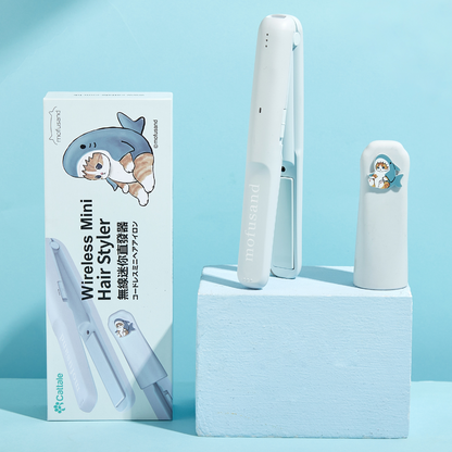 Mofusand Cordless Mini Hair Straightener