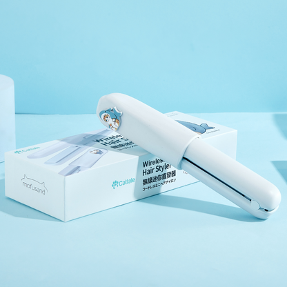 Mofusand Cordless Mini Hair Straightener