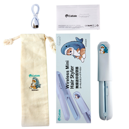 Mofusand Cordless Mini Hair Straightener